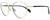 Profile View of Rag&Bone 1019 Logan Designer Blue Light Blocking Eyeglasses in Shiny Gold Black Black Ladies Panthos Full Rim Metal 52 mm