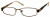 Marc Hunter 7416 in Brown Designer Reading Glasses