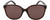 Front View of GUCCI GG0461SA-002 Women's Sunglasses Brown Havana Tortoise Gold/Rose Pink 55 mm