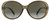 Front View of GUCCI GG0793SK-002 Women's Designer Sunglasses Chocolate Crystal Gold/Brown 59mm