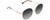 Profile View of GUCCI GG0881SA-001 Women's Round Sunglasses Gold Brown Tortoise Havana/Grey 59mm
