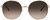 Front View of GUCCI GG0881SA-002 Womens Designer Sunglasses in Gold Tortoise Havana/Brown 59mm