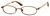 Seventeen 5331 in Brown Designer Eyeglasses :: Rx Single Vision