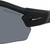 Top View of NIKE ShowX3-ELT-LE-DJ5558-011 Men Semi-Rimless Designer Sunglass Black/Grey 61mm