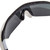 Close Up View of NIKE ShowX3-ELT-LE-DJ5560-013 Mens Sunglasses in Black Yellow/Purple Mirror 61mm