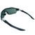 Close Up View of NIKE ShowX3-ELT-LE-DJ5560-014 Men Sunglasses Black White Grey/Purple Mirror 61mm