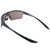 Close Up View of NIKE Windshield-CW4662-080 Men Sunglasses Grey Red/Silver Mirror Field Tint 75mm