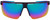 Front View of NIKE Windshield-CW4663-525 Mens Semi-Rimless Sunglass Grey/Turquoise Mirror 75mm