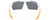 Top View of NIKE Windshield-CW4663-913 Mens Sunglasses in Frosted Crystal/Orange Mirror 75mm