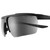 Top View of NIKE Windshield-010 Men's Rectangular Semi-Rimless Sunglasses in Black/Grey 75mm