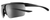 Profile View of NIKE Tempest-CW4667-010 Mens Semi-Rimless Designer Sunglasses in Black/Grey 71mm