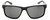 Front View of NIKE Cruiser-EV0834-001 Unisex Rectangular Sunglasses in Black Silver/Grey 59 mm