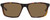 Front View of NIKE Valiant-CW4645-220 Unisex Sunglasses Brown Tortoise Havana White/Amber 60mm