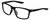 Profile View of NIKE Valiant-MI-010 Designer Bi-Focal Prescription Rx Eyeglasses in Matte Black White Unisex Rectangular Full Rim Acetate 60 mm