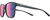 Profile View of NIKE Passage-EV1199-013 Unisex Sunglasses Matte Grey Green/Teal Blue Mirror 55mm