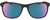 Front View of NIKE Passage-EV1199-013 Unisex Sunglasses Matte Grey Green/Teal Blue Mirror 55mm