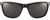 Front View of NIKE Essent-Endvor-EV1122-001 Unisex Designer Sunglasses Black Silver/Grey 57 mm