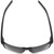 Top View of NIKE Essent-Venture-002 Unisex Square Designer Sunglasses Matte Black/Grey 59 mm