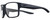 Profile View of NIKE Essent-Venture-002 Designer Bi-Focal Prescription Rx Eyeglasses in Matte Black Unisex Square Full Rim Acetate 59 mm