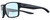Profile View of NIKE Essent-Venture-002 Designer Progressive Lens Blue Light Blocking Eyeglasses in Matte Black Unisex Square Full Rim Acetate 59 mm