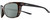 Profile View of NIKE Sentiment-220 Designer Polarized Sunglasses with Custom Cut Smoke Grey Lenses in Gloss Brown Tortoise Havana Matte Black Grey Ladies Square Full Rim Acetate 56 mm