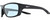 Profile View of NIKE Brazn-Boost-P-CT8177-060 Designer Progressive Lens Blue Light Blocking Eyeglasses in Matte Anthracite Grey White Mens Rectangular Full Rim Acetate 57 mm