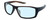 Profile View of NIKE Brazn-Shadow-233 Designer Blue Light Blocking Eyeglasses in Matte Dorado Brown Mens Rectangular Full Rim Acetate 59 mm