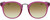 Front View of NIKE Revere-EV1156-660 Women's Sunglasses Purple Gunmetal/Rose Gold Mirror 51 mm
