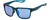 Profile View of NIKE Fleet-R-EV099-442 Men's Sunglasses in Navy Turquoise/Grey Blue Mirror 55 mm