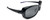 Close Up View of NIKE Breeze-CT8031-010 Womens Oval Designer Sunglasses in Black Purple/Grey 57mm