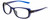Profile View of NIKE Breeze-CT8031-410 Designer Progressive Lens Blue Light Blocking Eyeglasses in Midnight Navy Blue Crystal Ladies Oval Full Rim Acetate 57 mm