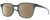Profile View of NIKE Session-080 Designer Polarized Sunglasses with Custom Cut Amber Brown Lenses in Oil Grey Crystal Pine Green Unisex Panthos Full Rim Acetate 51 mm