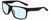 Profile View of NIKE Cruiser-MI-014 Designer Progressive Lens Blue Light Blocking Eyeglasses in Matte Black Unisex Rectangular Full Rim Acetate 59 mm