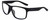Profile View of NIKE Cruiser-MI-014 Designer Progressive Lens Blue Light Blocking Eyeglasses in Matte Black Unisex Rectangular Full Rim Acetate 59 mm