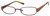 Seventeen 5374 in Light Brown Designer Eyeglasses :: Rx Single Vision