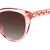 Close Up View of Kate Spade AMBERLEE Women Cateye Sunglasses Pink Crystal Red/Brown Gradient 55mm