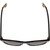 Close Up View of Marc Jacobs 351/S Unisex Sunglasses Black Tortoise Amber Brown Crystal/Grey 52mm