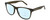 Profile View of Tommy Hilfiger TH 1712/S Designer Progressive Lens Blue Light Blocking Eyeglasses in Dark Brown Crystal Unisex Square Full Rim Acetate 54 mm