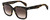 Profile View of Rag&Bone RNB1018/S Womens Sunglasses in Tortoise Havana Gold/Brown Gradient 56mm