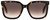 Front View of Rag&Bone RNB1018/S Womens Sunglasses in Tortoise Havana Gold/Brown Gradient 56mm
