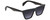 Profile View of Rag&Bone RNB1025/S Women Cateye Sunglasses Green Crystal Gold/Grey Gradient 51mm