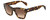 Profile View of Rag&Bone RNB1046/G/S Cat Eye Sunglasses Tortoise Havana Gold/Brown Gradient 54mm
