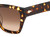 Side View of Rag&Bone RNB1046/G/S Cat Eye Sunglasses Tortoise Havana Gold/Brown Gradient 54mm