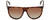 Front View of Rag&Bone RNB1056/S Unisex Sunglasses Tortoise Gold/Polarized Brown Gradient 57mm
