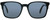 Front View of Rag&Bone RNB5016/S Unisex Sunglasses Black Tortoise Amber Brown Silver/Grey 52mm