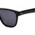 Side View of Rag&Bone RNB5031/G/S Unisex Square Designer Sunglasses in Black/Smoke Grey 56 mm