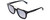 Profile View of Philipp Plein SPP001M Unisex Square Sunglasses in Black/Grey Silver Mirror 51 mm