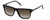 Profile View of Chopard SCH312 Unisex Sunglasses Black Grey/Polarized Smoke Brown Gradient 53 mm