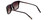 Close Up View of Chopard SCH312 Unisex Sunglasses Black Grey/Polarized Smoke Brown Gradient 53 mm