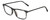 Profile View of Chopard VCH285 Designer Bi-Focal Prescription Rx Eyeglasses in Matte Grey Tortoise Havana Crystal Black Gunmetal Unisex Rectangular Full Rim Acetate 52 mm
